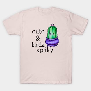 Cute And Kinda Spiky Cactus Doodle T-Shirt